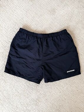 iets frans black tech shorts